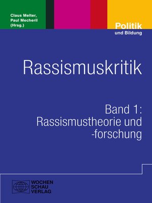 cover image of Rassismuskritik